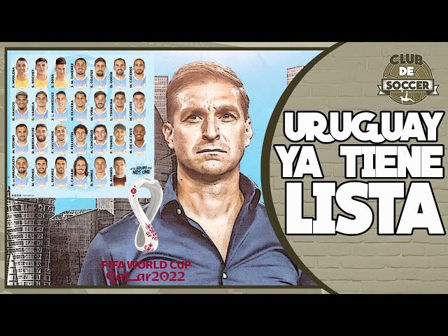 Uruguay, lista para Qatar con Valverde de líder