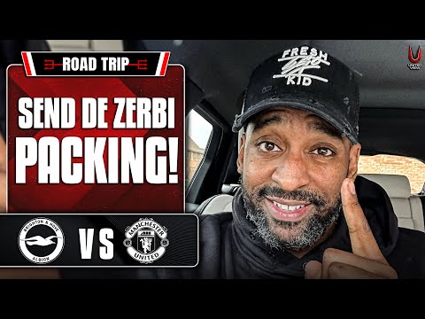 Start Amad! Rest Garnacho! | Brighton vs Man United | Road Trip