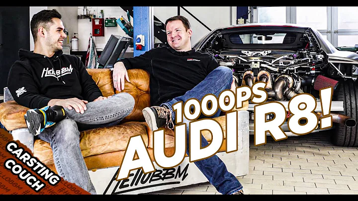 3,6 Sek 100-200 im 1000 PS Audi R8 V10 Biturbo | C...