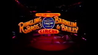 The 119Th Edition Ringling Bros And Barnum Bailey Circus 1989 Broadcast Tv Edit Vhs Format