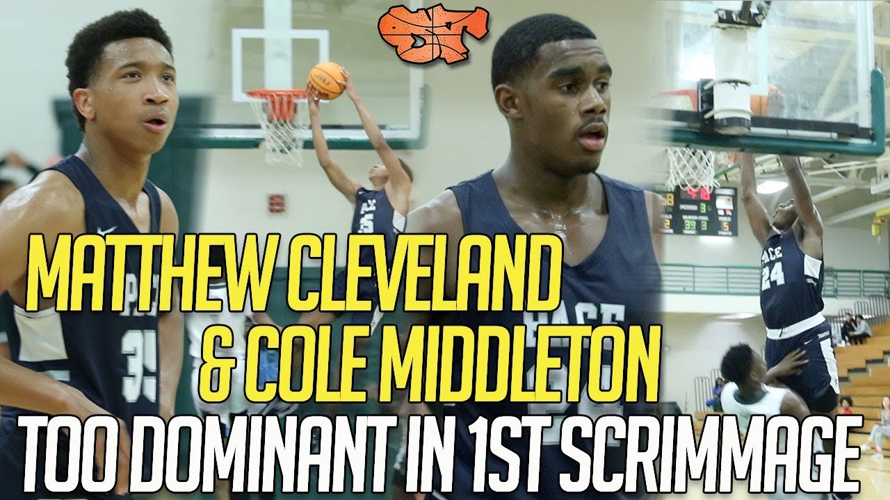 MATTHEW CLEVELAND & COLE MIDDLETON TOO DOMINANT IN FIRST SCRIMMAGE | PACE ACAD. vs. COLLINS HILL