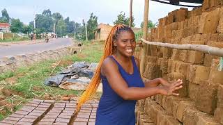 Traditional Way Of Making Bricks (step by step)In An African Village//African Village Life!!