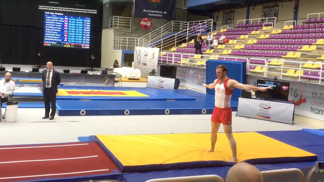 Tumbling European Championship 2016 - Mens Prelims