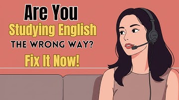 Stop Studying English the Wrong Way! Learn the Right Way | English Podcast