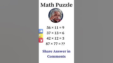If you are a genius, solve this! Math Game Challenge!!! #shorts #shortvideo #mathgame #challenge