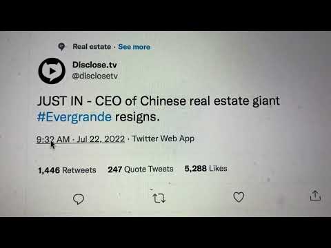 Evergrande CEO Resigns