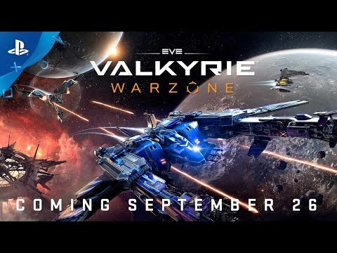 EVE: Valkyrie - Warzone - Announce Trailer | PS4, PS VR