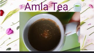 Amla Tea  recipe ||morning body detox drink @tangybitesK.F.S