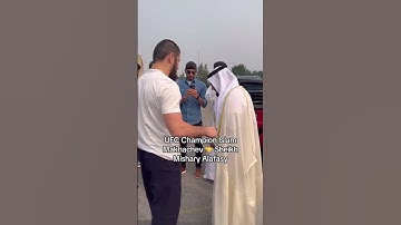 Thumbnail of Islam makhachev and sheikh Alafasy meet ❤️ #alafasy #misharialafasy #ufc #islam #makhachev