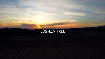 DRONE footage Joshua Tree