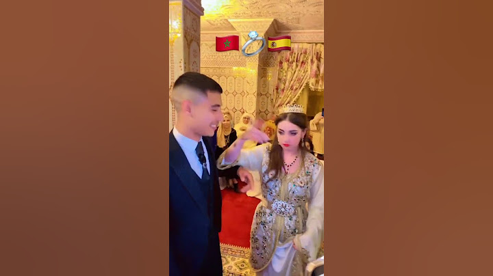 العروس اسبانية والعريس مغربي،😱😱😱😱😱