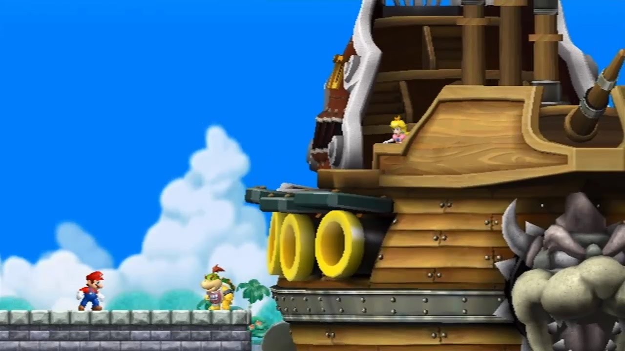 New Super Mario Bros Wii Walkthrough - Part 4 - World 4 - YouTube