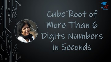 #vbacus Cube root of more than 6 digits Hacks That Everyone Should Know