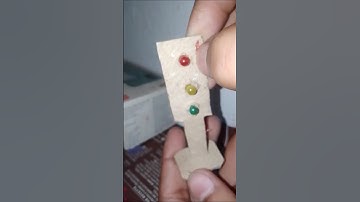 Diy traffic signal system at home 🚦