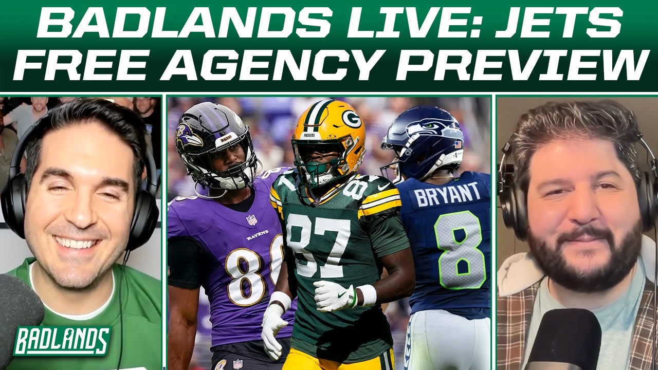 New York #Jets Free Agency Preview (BADLANDS LIVE!)