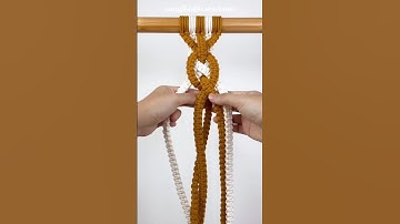 mecrame planter #macrameknot #macramelove #diy #love #macrametutorial #for beginners