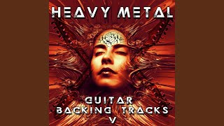 Vignette de la vidéo "Heavy Metal Backing Tracks - Power and the Metal | Am Hard Rock Guitar Backing track"