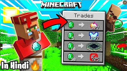 Minecraft, But Villagers Trade Super Op Items 😱 (Don't Miss) | TSG_Official07
