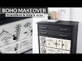 Another Fancy to Boho Furniture Makeover | Furniture Re - Flip