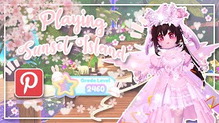 ❀ Playing Sunset Island but PINTEREST picks my outfit! ❀ || Sunset Island part 3 || Royale High