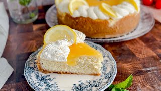 The Perfect Lemon Cheesecake  Easy and Delicious!