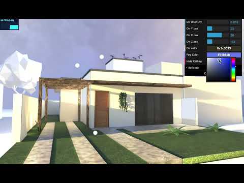 Threejs Fog Color GUI - video thumbnail