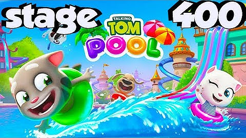 Talking Tom Pool Stage 391-400 Gameplay