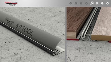 Parkettfreund Profilsystem Twin-Profi