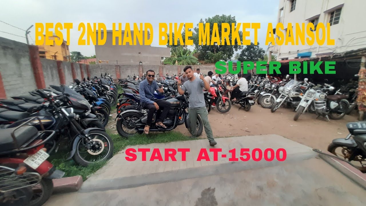 BEST 2ND HAND BIKE MARKET IN ASANSOL suman auto asansol YouTube