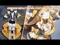 Genshin impact navia cosplay costume display
