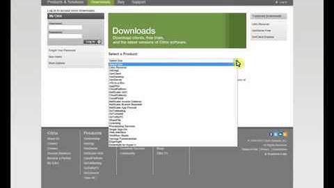 Installing a Citrix Receiver