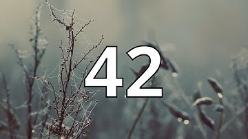42 Second Countdown Timer With Alarm Sound At the End (Simple Beep)