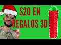 5 Regalos de Navidad Impresos en 3D por Menos de $20