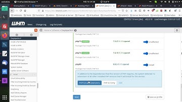 Cara Mengkonfigurasi EasyApache4, Nginx, dan Upgrade MariaDB di cPanel WHM