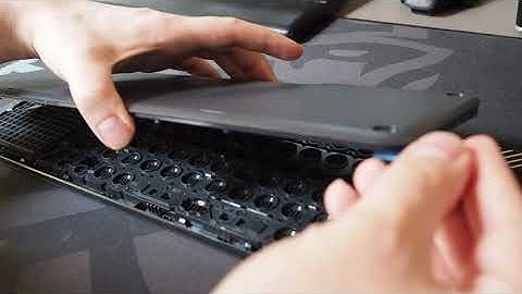 Microsoft All-In-One Media Keyboard Disassembly
