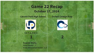 2024 Game 22 - LPHS v DePaul College Prep