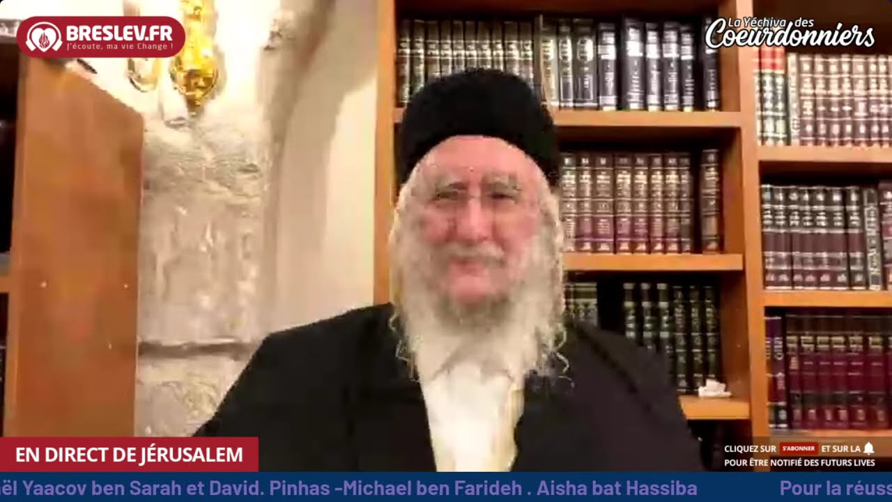 Parachat HAYE SARAH - 14 nov  - Breslev- Ouman-