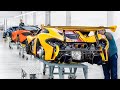 Tour of Super Advanced McLaren Factory Building Powerful Supercars by Hands