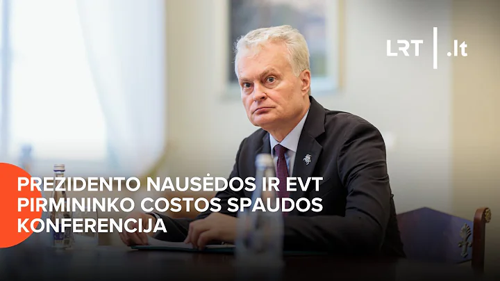 Prezidento Nausėdos ir EVT pirmininko Costos spaudos konferencija | 2025-09-09