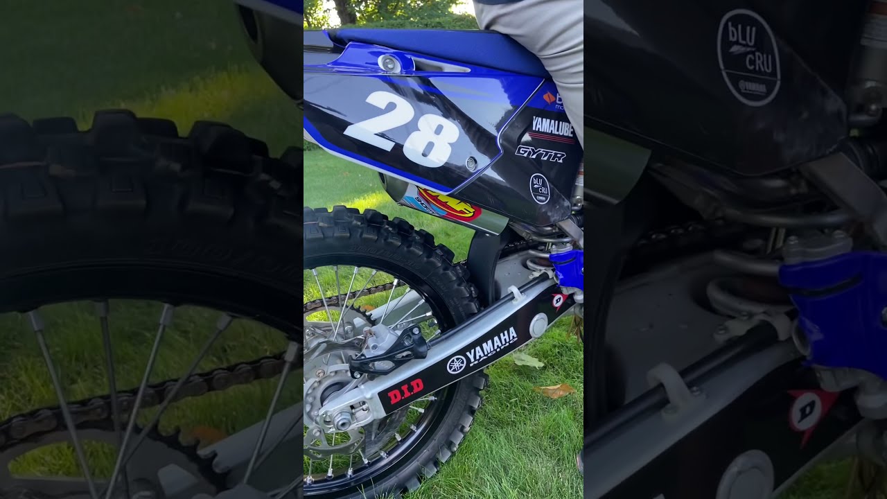 Yz 125 Stock Exhaust Vs Fmf Powercore 2 Shorty