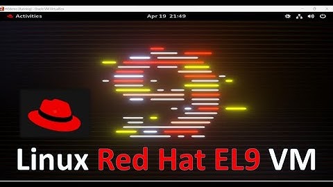Red Hat Enterprise Linux 9 VM Running on Windows 11 Host OS