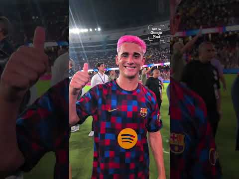 Win ✅ @madebygoogle #shorts #fcbarcelona