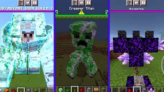 Golem Titan in Minecraft  No Mods | Minecraft Animation | Minecraft Mix