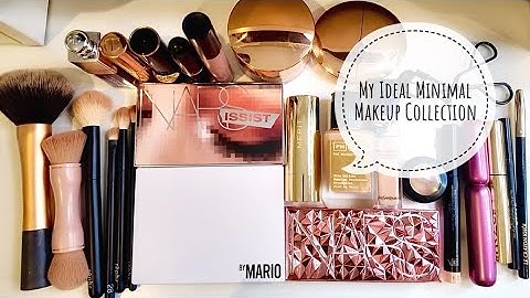 My Ideal Minimal Makeup Collection | 2025