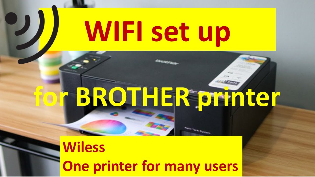 Setup Wifi Printing For Brother DCP T420w YouTube Setup Wifi Printing For Brother DCP T420w YouTube