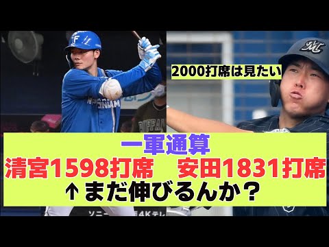 清宮1598打席 安田1831打席←まだ伸びるんか? 【なんJ野球音声まとめ】