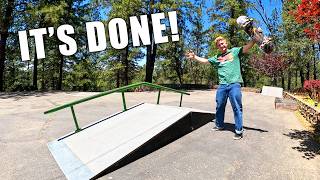 The New Backyard Skatepark 3.0 is Officially Finished!