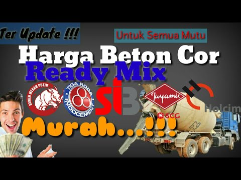 Video: Berapa harga beton per meter kubik?