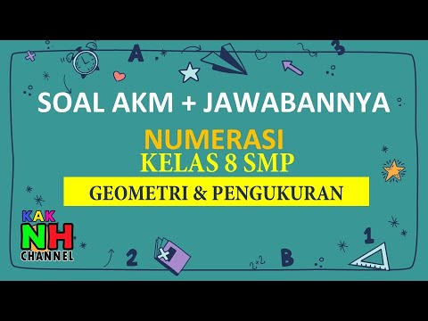 Soal Akm Numerasi Kelas 8 Geometri Dan Pengukuran Youtube