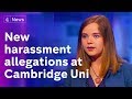 New cambridge universityharassment allegations